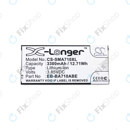 Battery για Samsung A7 A710F (2016) | EB-BA710ABE | 3300mAh | HQ