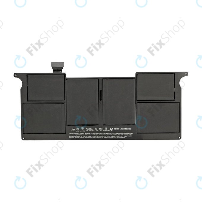 Μπαταρία για MacBook Air 11", Μέσα 2013 – Αρχές 2015, A1465, A1495, 5200mAh, FixPremium
