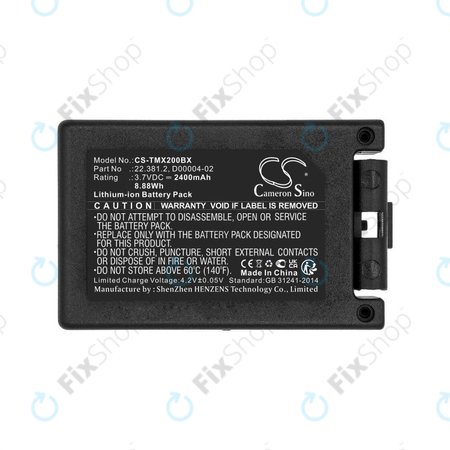 Μπαταρία για Tele Radio TG-TXMNL, 2400mAh, Li-Ion, 3.7V, D00004-02, HQ