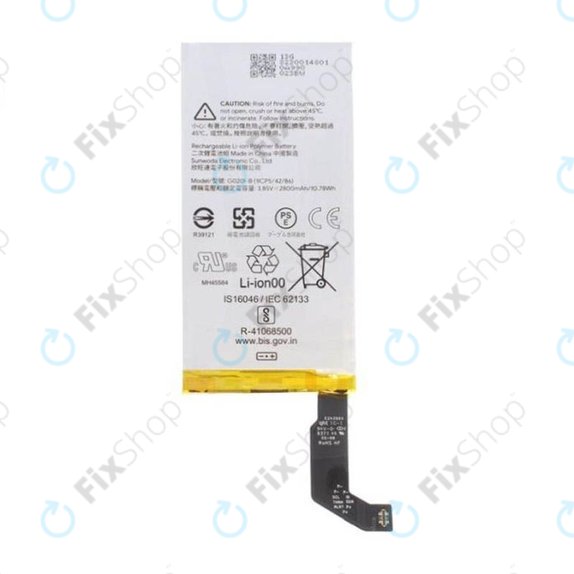 Μπαταρία για Google Pixel 4, G020I-B, 2800mAh