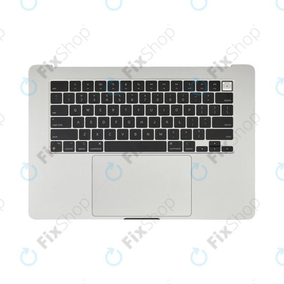 Άνω πλαίσιο πληκτρολογίου για MacBook Air 15", A3114 (2024), με πληκτρολόγιο US και μπαταρία, Silver, 661-40267, Genuine Apple