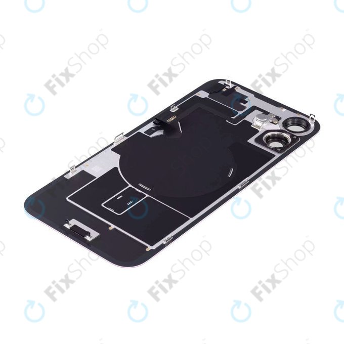 Πίσω Κάλυμμα Γυαλί + Φακός Κάμερας + Μεταλλική Πλάκα + Μαγνήτες Magsafe για iPhone 16 | Ροζ | Pink