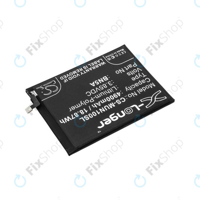 Μπαταρία για Xiaomi Poco M3 Pro, Redmi Note 10, Note 11, 4900mAh, Li-Pol, 3.85 V, BN5A, HQ
