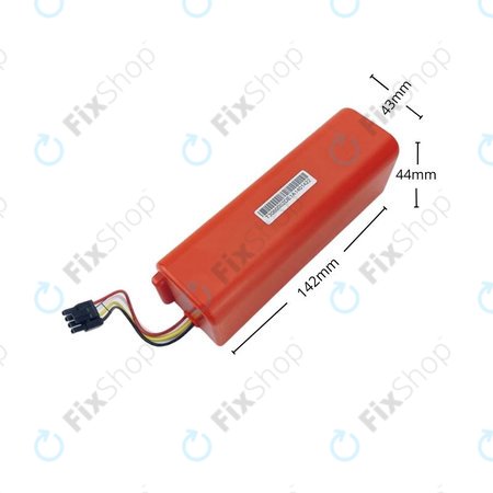 Μπαταρία για Xiaomi Roborock S-series, T-series, Q-series, XJT-2P4S-6000, 14.4V, 6000mAh