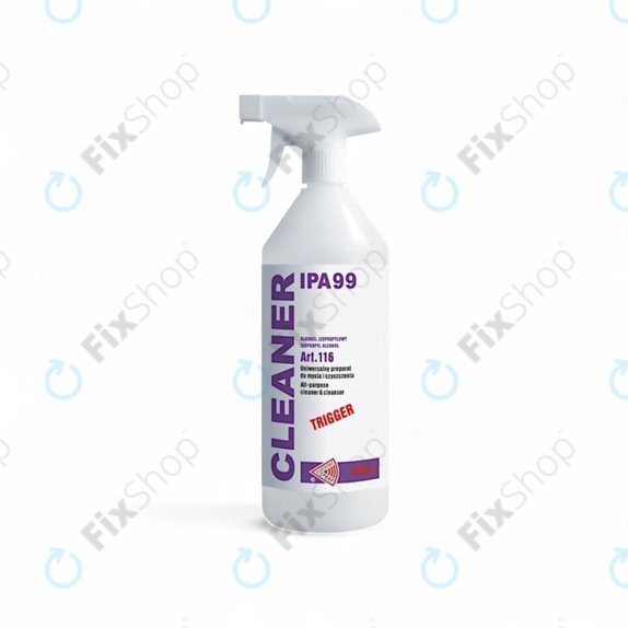 Ισοπροπανόλη 99%, 1000 ml, με ψεκαστήρα, Cleanser IPA