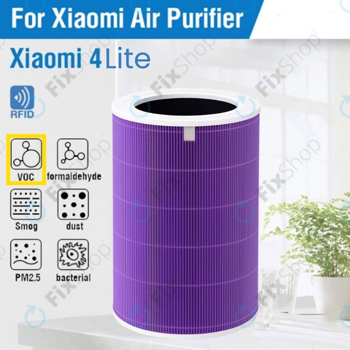 HEPA φίλτρο (Αντι-οσμών) (Μωβ) για Xiaomi Mi Air Purifier 4 Lite