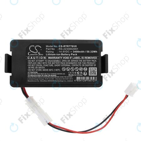 Battery για Rowenta RR7774 | RR7755 | Tefal RG7765 | RS-2230002091 | 14.8V | 3400mAh | HQ