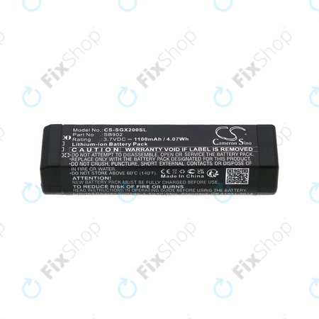 Μπαταρία για Shure GLXD1, 2, MXW2, 1100mAh, Li-Ion, 3.7V, SB902, HQ