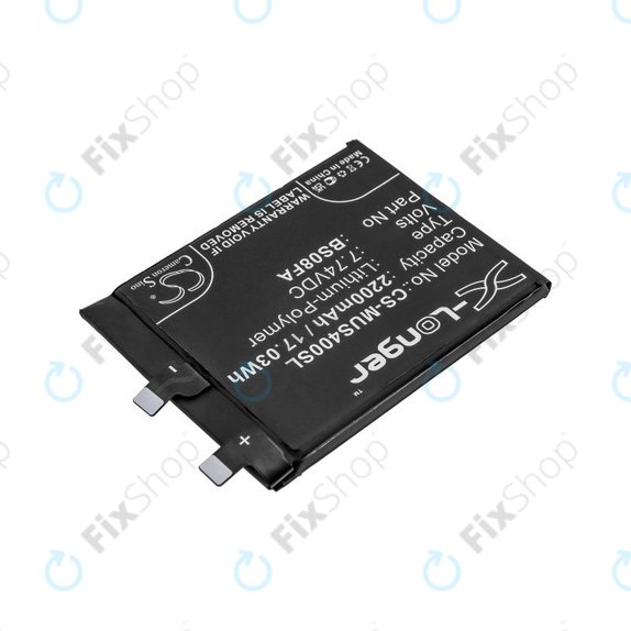 Μπαταρία για Xiaomi Black Shark 4, 2200mAh, Li-Pol, 7.74 V, BS08FA, HQ