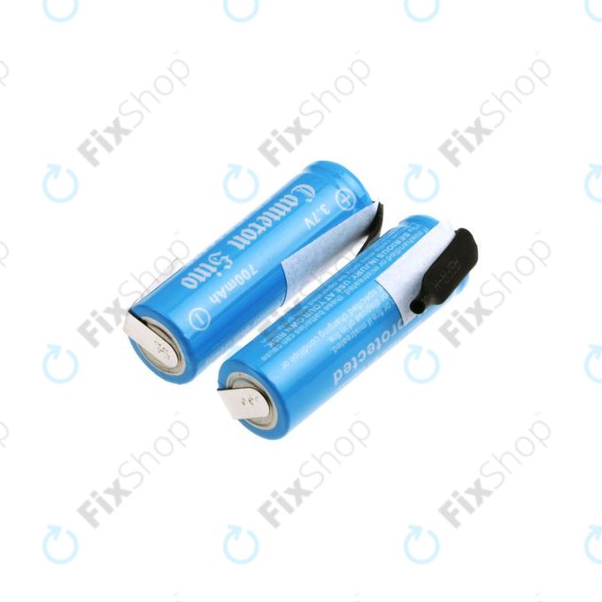 Μπαταρία 14430 με πλάκες στήριξης, 650mAh, Li-Ion, 3.7V, HQ