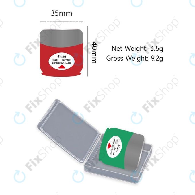 iFixes iS12 - λεπτές λεπίδες για αποσυναρμολόγηση, 0.15mm