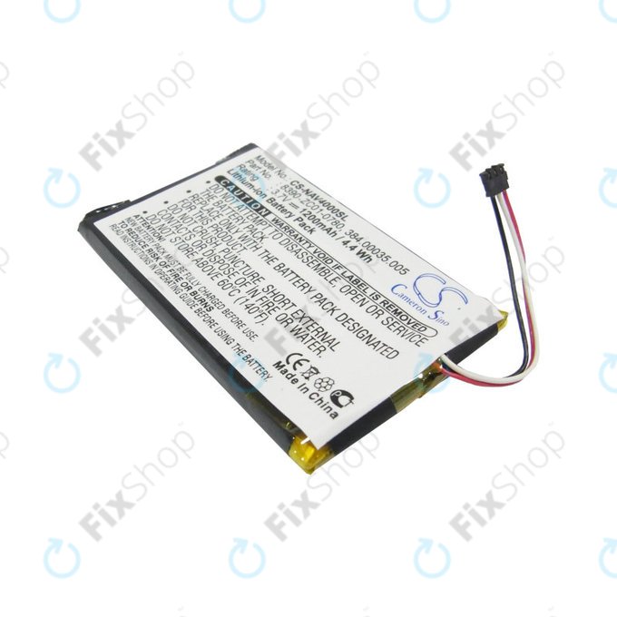 Μπαταρία για Navigon 40 Easy, Plus, Premium, 1200mAh, Li-Pol, 3.7V, 8390-ZC01-0780, HQ