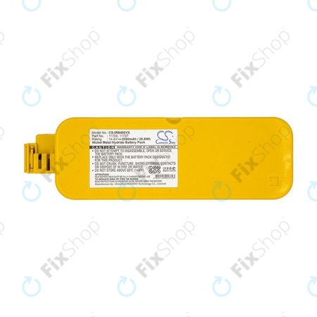 Μπαταρία για iRobot Roomba 400, 4000, 11700, 17373, 14.4V, 2000mAh, HQ