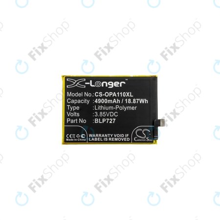 Μπαταρία για Oppo A11x, BLP727, 4900mAh, HQ