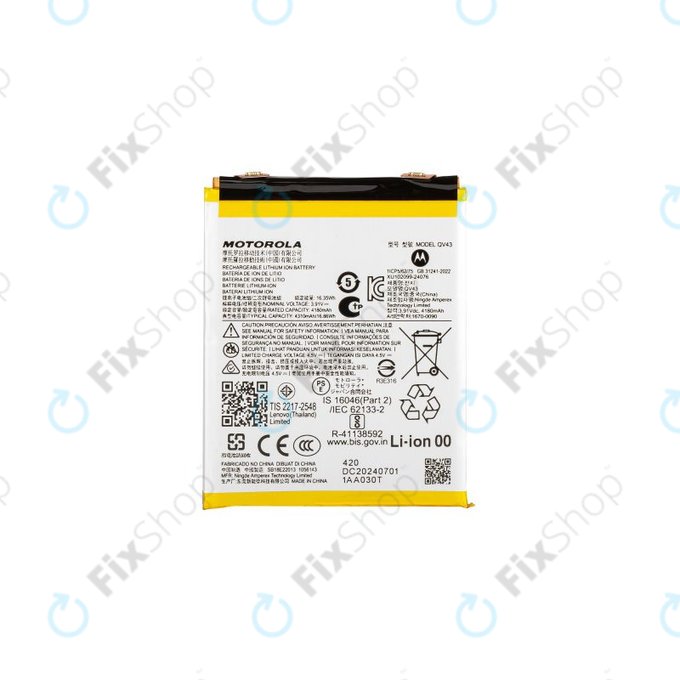Battery για Motorola Edge 50 Neo, ThinkPhone 2025 | SB18E23273 | QV43 | 4300mAh | Service Pack