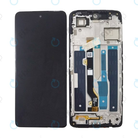 Συγκρότημα οθόνης για Infinix Note 30, Obsidian Black, Aftermarket