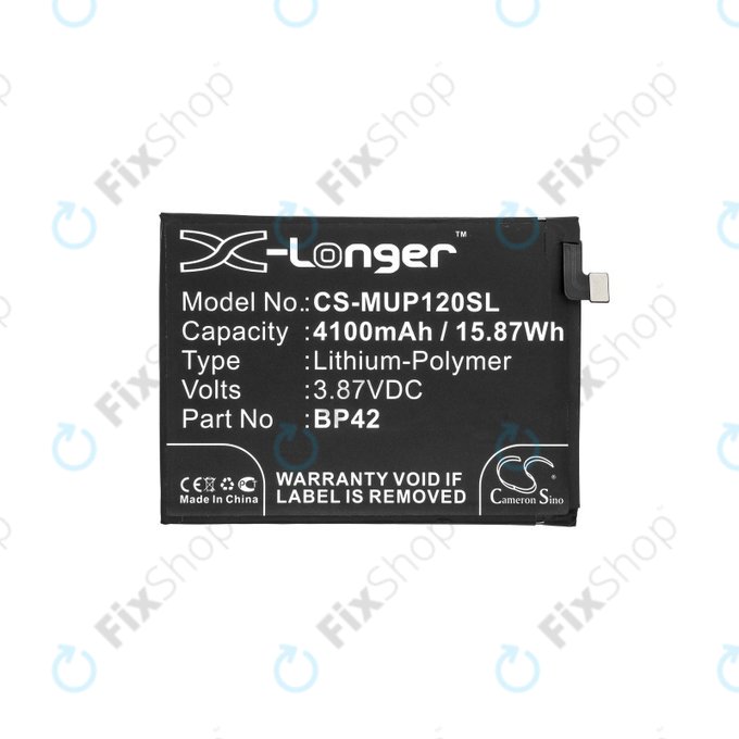 Μπαταρία για Xiaomi Mi 11 Lite 4G, Mi 11 Lite 5G, 11 Lite 5G NE, BP42, 4100mAh, HQ