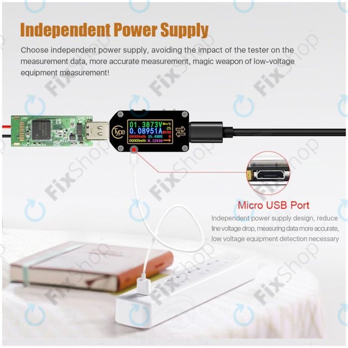USB Πολύμετρο (USB-C) για Joy-it JT-TC66C