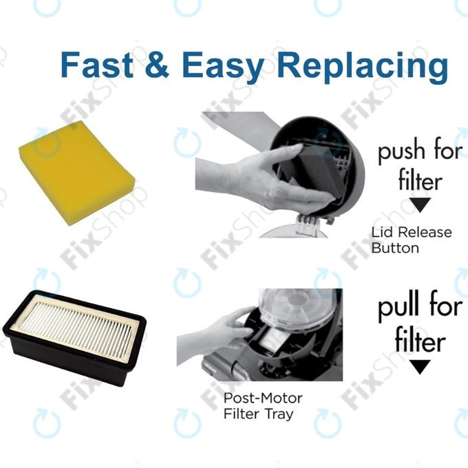 Σετ Φίλτρων 1008 για Bissell CleanView | PowerClean | PowerLifter Rewind