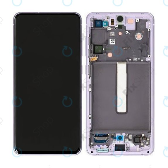 Συγκρότημα οθόνης για Samsung S21 FE, G990B, GH82-26414D, GH82-26420D, GH82-26590D, Violet, Service Pack