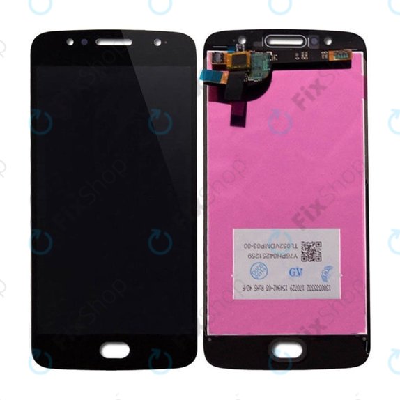 Οθόνη με οθόνη αφής για Motorola Moto G5S, XT1794, Μαύρο, Black, Aftermarket