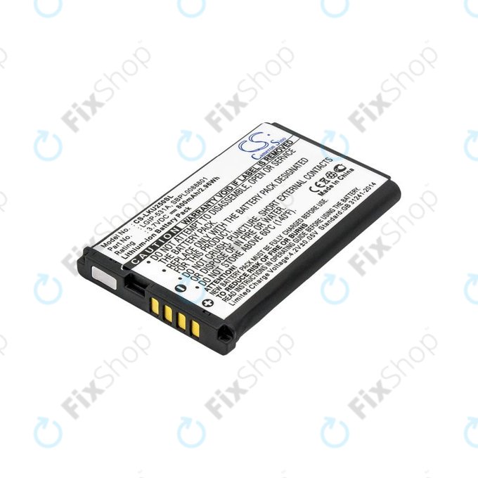 Μπαταρία για LG T500, 800mAh, Li-Ion, 3.7V, LGIP-531A, HQ