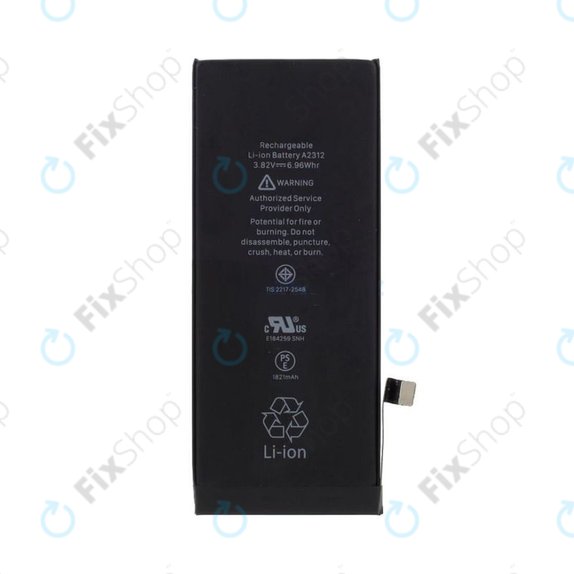 Μπαταρία για iPhone SE (2nd Gen 2020), 1821mAh, A2312, Service Pack