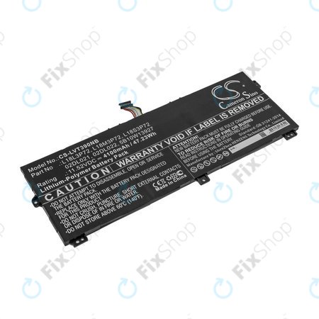 Μπαταρία για Lenovo ThinkPad X390, Yoga X390, 4100mAh, Li-Pol, 11.52V, 02DL021, HQ