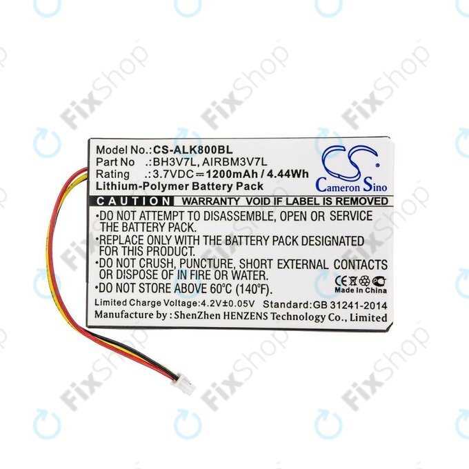 Μπαταρία για Autec Air A4, A6, A8, 1200mAh, Li-Pol, 3.7V, BH3V7L, AIRBM3V7L, HQ