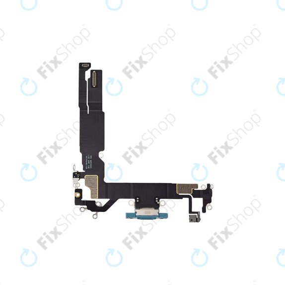 Επαφές Φόρτισης + Καλώδιο Flex για iPhone 16 | Teal