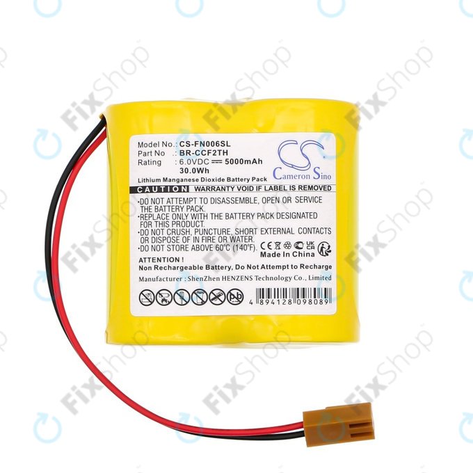 Μπαταρία για Cutler Hammer A06 Control, 5000mAh, Li-MnO2, 6V, A06B-0073-K001, HQ