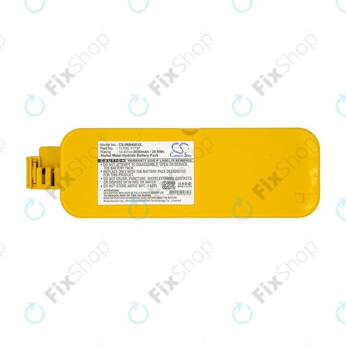 Μπαταρία για iRobot Roomba 400, 4000, 11700, 17373, 14.4V, 2000mAh, HQ