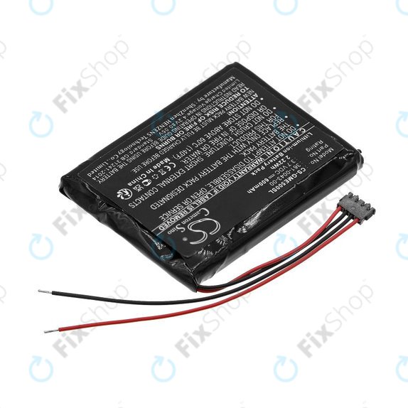 Μπαταρία για Garmin Edge 500, 600mAh, Li-Ion, 3.7V, 361-0043-00, HQ