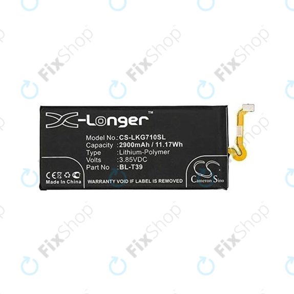 Μπαταρία για LG G710EM G7 ThinQ, BL-T39, 2900mAh, HQ