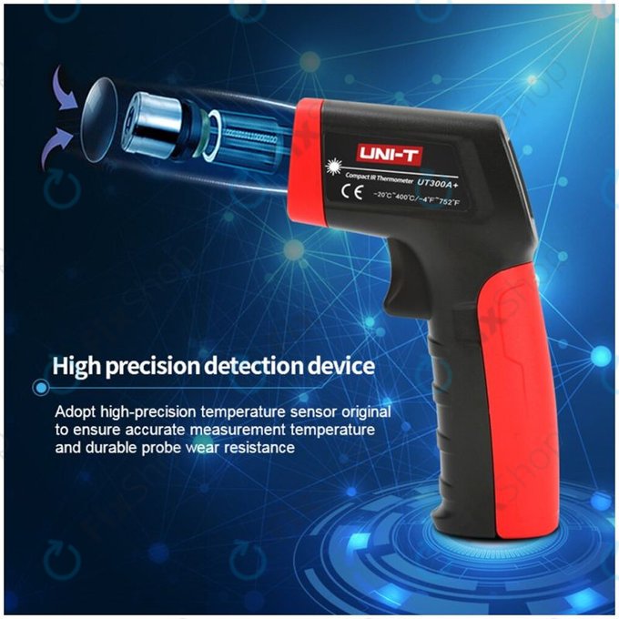 Θερμόμετρο Χωρίς Επαφή UNI-T UT300A+