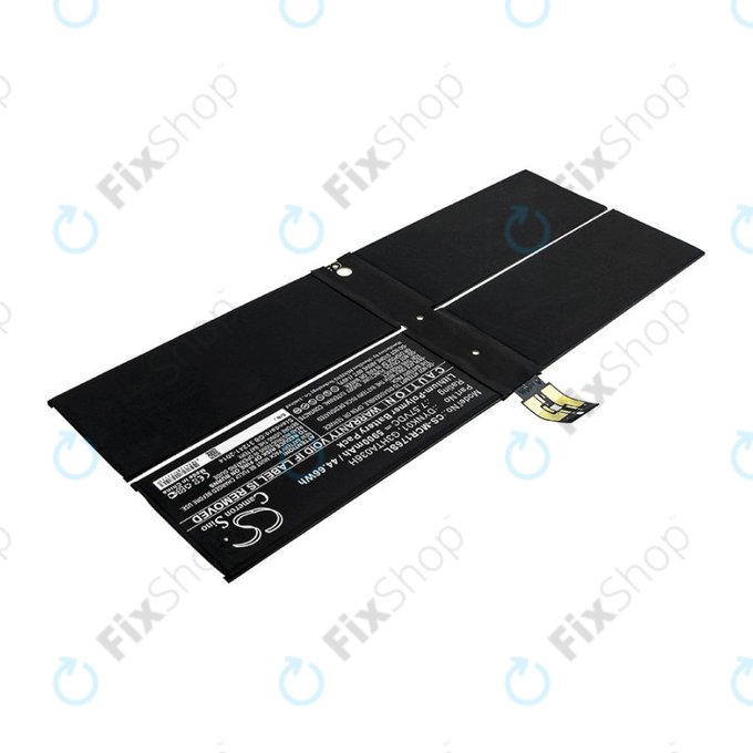 Μπαταρία για Microsoft Surface 1769, Microsoft Surface 1782, 5900mAh, Li-Pol, 7.57V, DYNK01, HQ