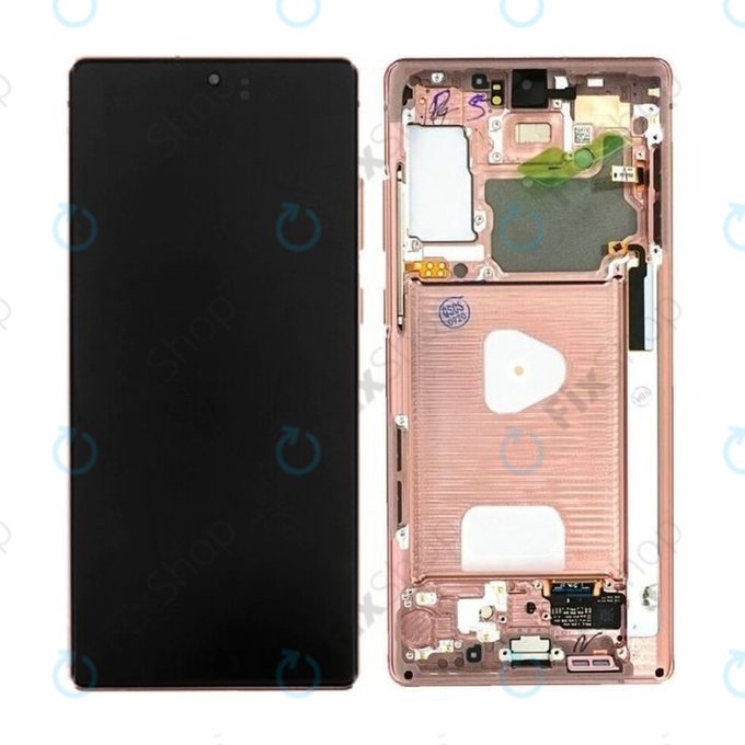 Συγκρότημα οθόνης για Samsung Note 20, N980B, GH82-23495B, GH82-23733B, Mystic Bronze, Service Pack