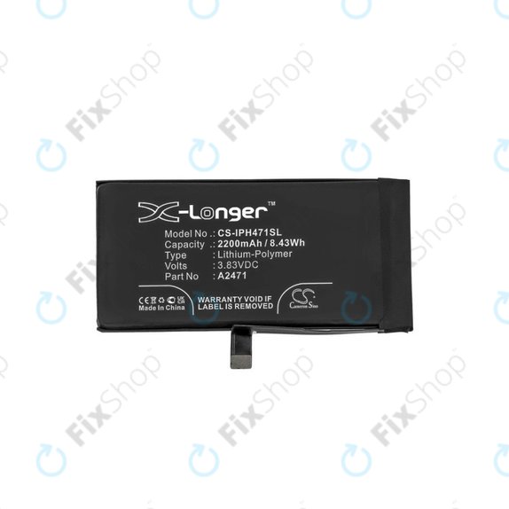 Μπαταρία για iPhone 12 Mini, A2471, 2200mAh, HQ