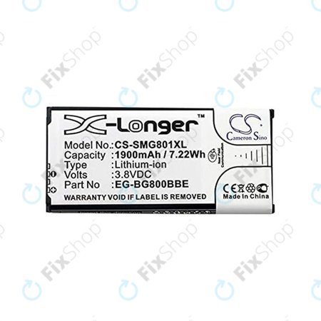 Μπαταρία για Samsung S5 Mini G800F, EB-BG800BBE, 1900mAh, HQ