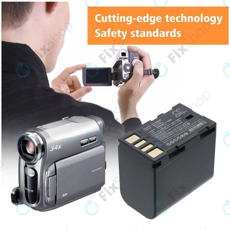 Μπαταρία για JVC EX-Z2000, GR-D720, D740, D750, D770, 2400mAh, Li-Ion, 7.4V, BN-VF823, HQ