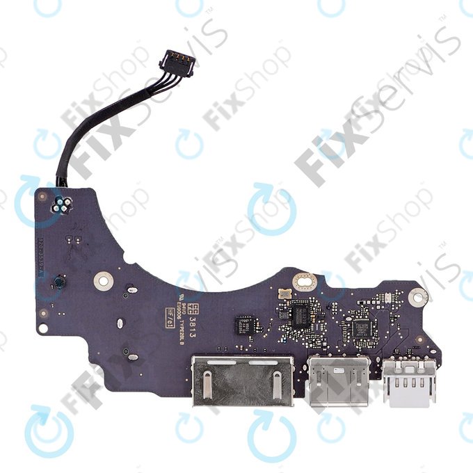 I/O Board (HDMI, SDXC, USB) για MacBook Pro 13" A1502 (Τέλη 2013 - Μέσα 2014) | Δεξιά