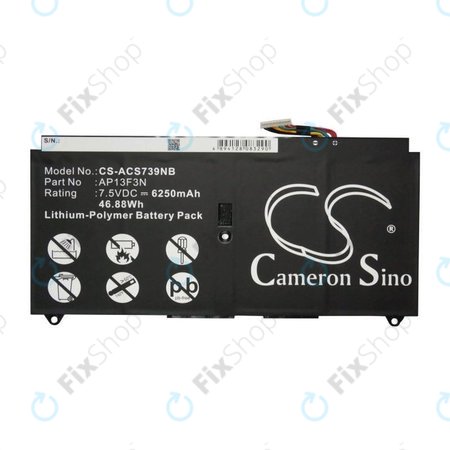 Μπαταρία για Acer Aspire S7, 6250mAh, Li-Pol, 7.5V, AP13F3N, HQ