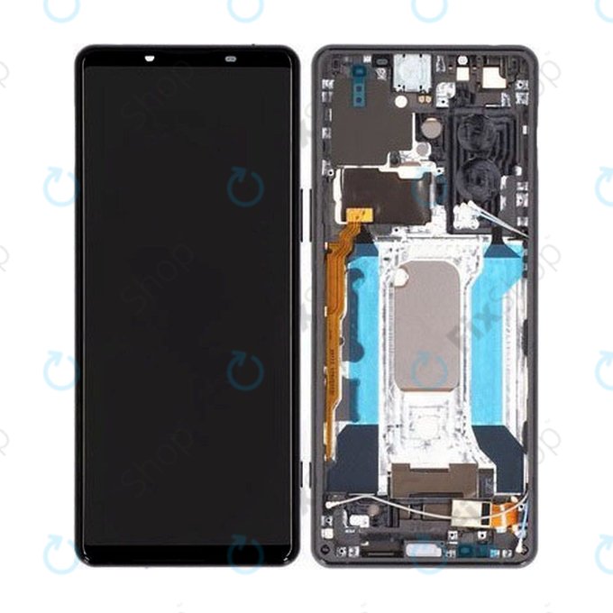 OLED/LCD Display Assembly για Sony Xperia 5 III | Μαύρο, Black | Service Pack