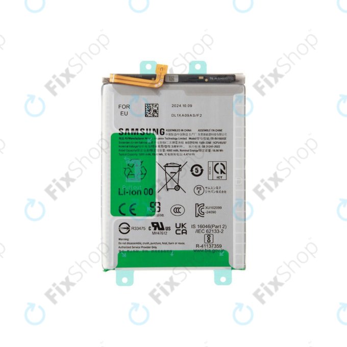 Μπαταρία για Samsung A17 4G, A17 5G, A175B, A176B, EB-BA166ASE, GH82-38076A, Genuine Service Pack