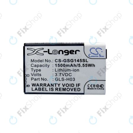 Μπαταρία για Gigabyte GSmart G1345, 1500mAh, Li-Ion, 3.7V, GLS-H03, HQ