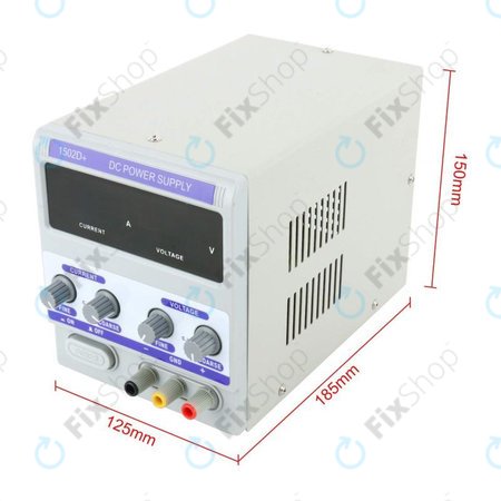 Ρυθμιζόμενο Τροφοδοτικό DC για Επισκευή Κινητών Τηλεφώνων (0-15V, 0-2A, 230V EU) για Dingke 1502D+