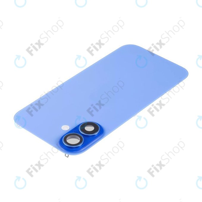 Πίσω Κάλυμμα Γυαλί + Φακός Κάμερας + Μεταλλική Πλάκα + Μαγνήτες Magsafe για iPhone 16 Plus | Ultramarine