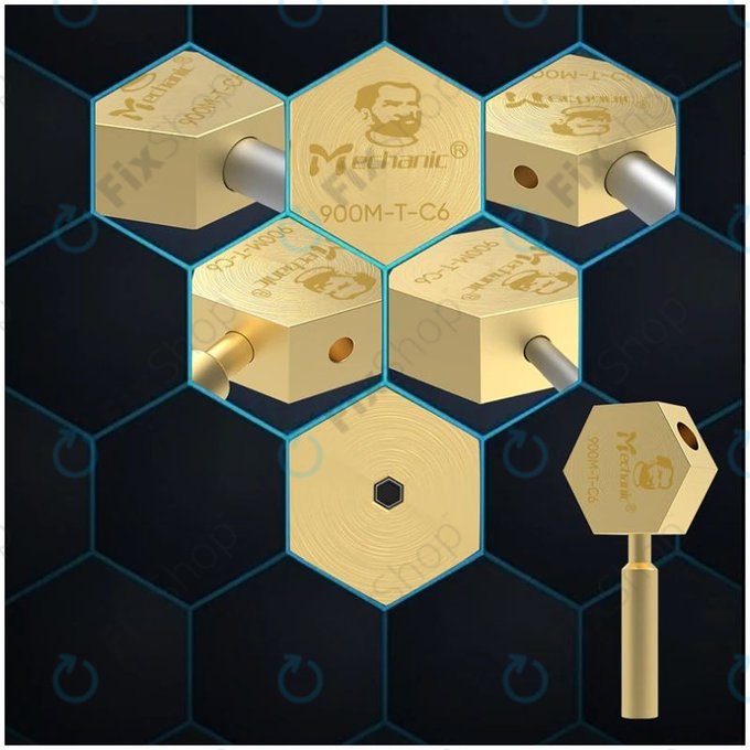 Μίνι Σταθμός Θερμότητας Κυψέλης για Κολλητήρι για Mechanic 900M-T-C6