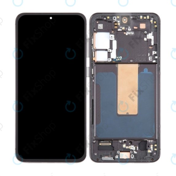 Συγκρότημα οθόνης για Samsung S23 Plus, S916B, Phantom Black, Aftermarket