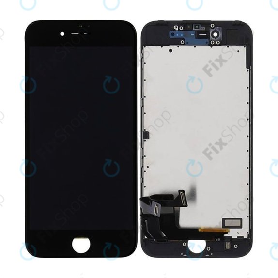 Οθόνη In-Cell για iPhone 7, Black, Αφής με πλαίσιο, FixPremium